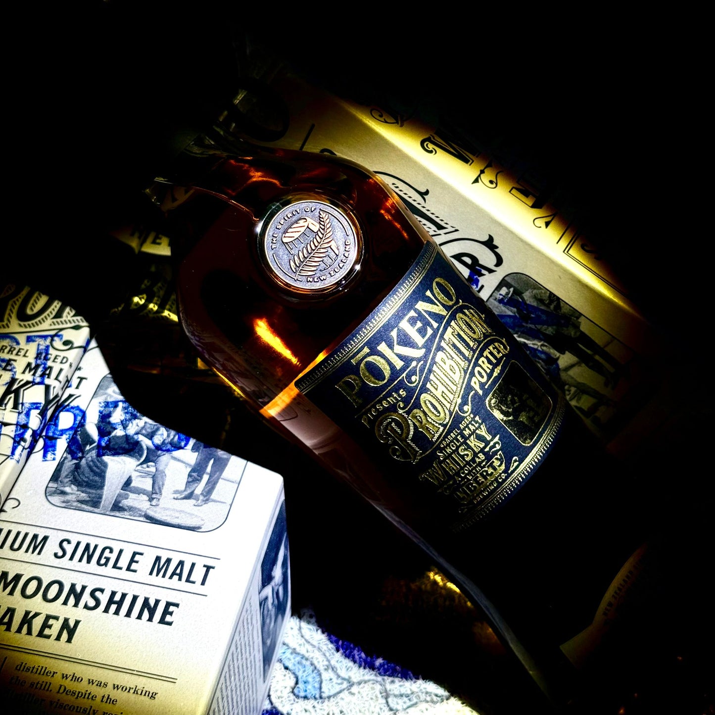 Pokeno "Prohibition Porter" First Fill Bourbon New Zealand Single Malt Whisky