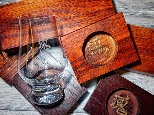 酒鬼Drunkard橡木杯托 A款(1杯1托)